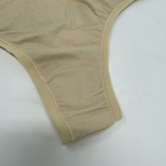EVERYDAY Stitch Fix Thongs Womens 3X Made in Italy NEW Cotton Beige Red Lot of 8 - Picture 4 of 14